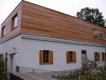 hoheneich aufstockung kreativer holzbau